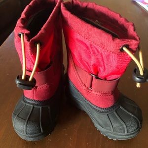 Columbia snow boot toddler 6 red
